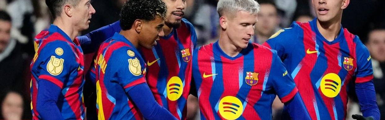 大黑马出局！西甲豪门巴萨挺进国王杯四强，2亿天才亚马尔连续4场破门