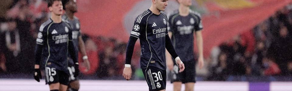 皇马2-4惨败本菲卡，跌至第9无缘直通16强：附加赛或再遇曼城