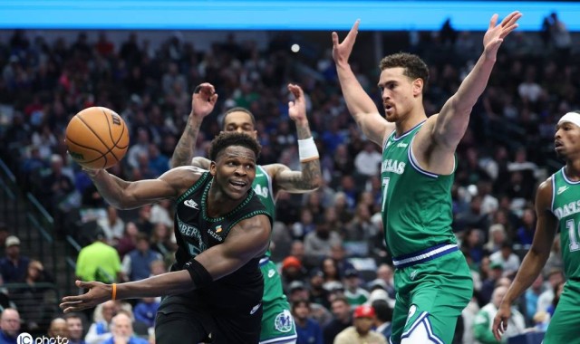 爱德华兹20分兰德尔31分 森林狼胜独行侠