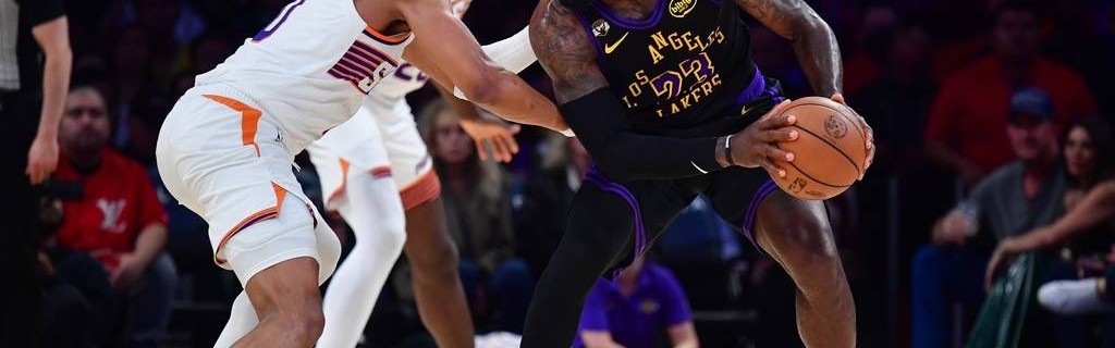 詹姆斯28+6+12肯纳德19分 八村塁13分湖人大胜太阳